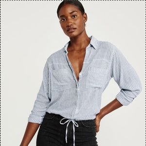 Abercrombie Button Up Shirt SMALL